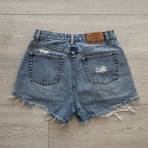 Vintage Eddie Bauer Distressed Denim Shorts